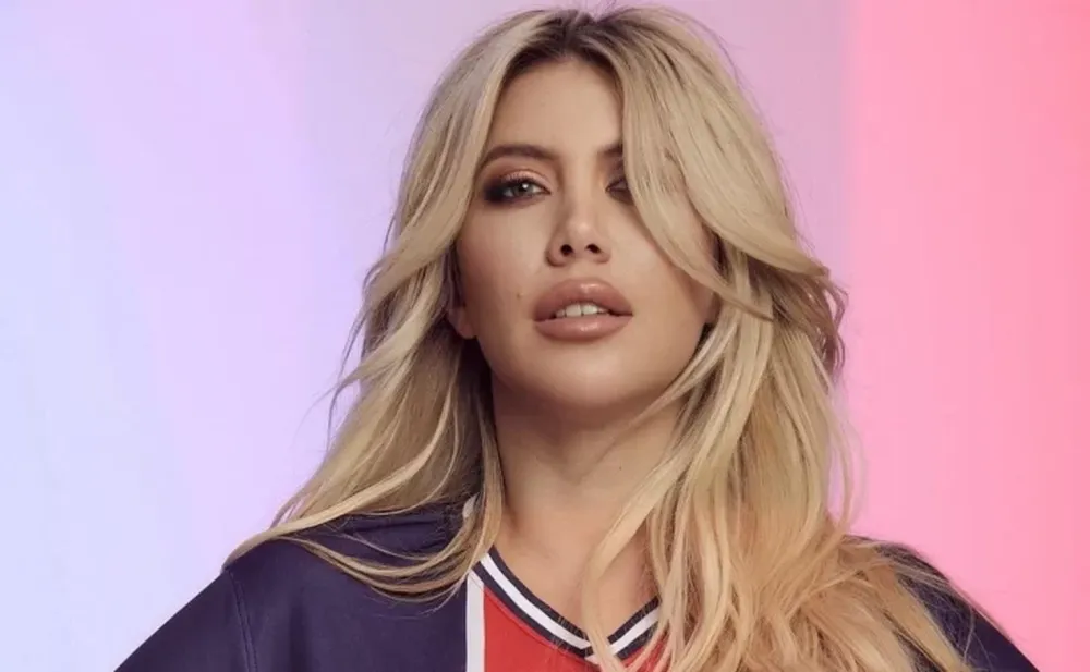 Wanda Nara y una foto al borde de la censura
