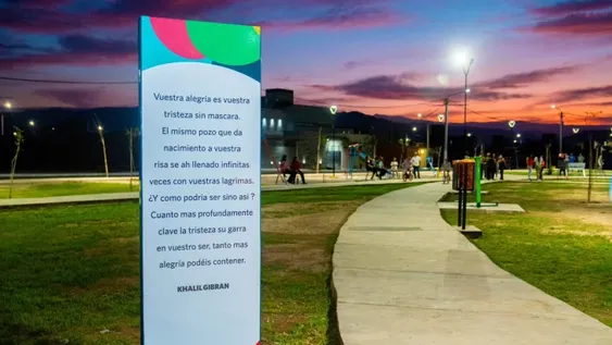 El nombre fue elegido por los vecinos del barrio.