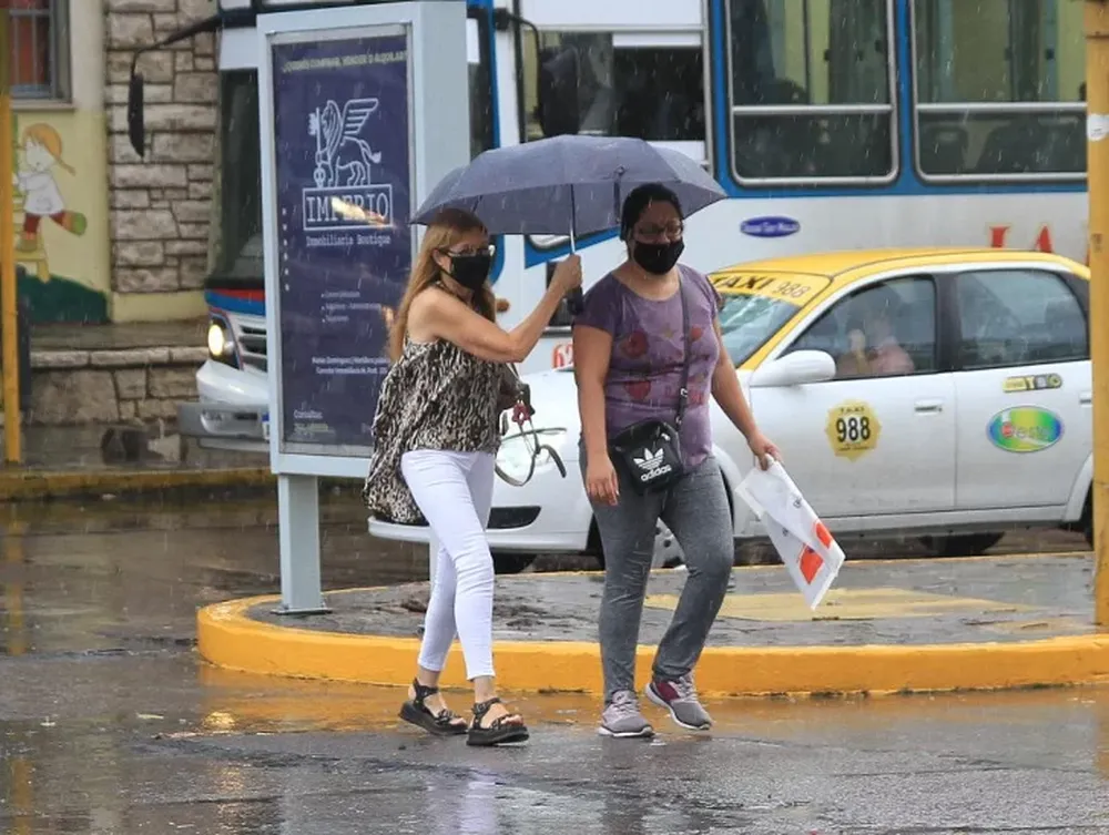 Rige alerta de lluvia para esta noche y madrugada en el Gran San Juan