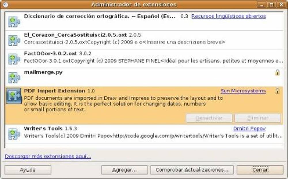 Personalizar y adaptar OpenOffice a las necesidades de la empresa