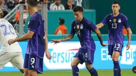Enzo Fernández debutó y fue clave en el golazo de Messi: “Es un sueño cumplido”