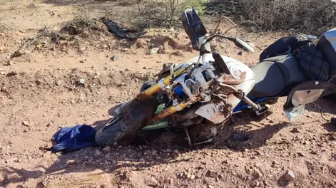 Tragedia en Bermejo: un turista cordobés perdió el control de su moto en una curva y falleció