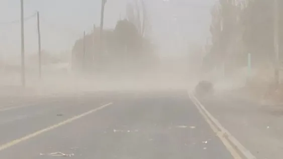 Según el SMN, las ráfagas estarían en torno a los 70 km/h.