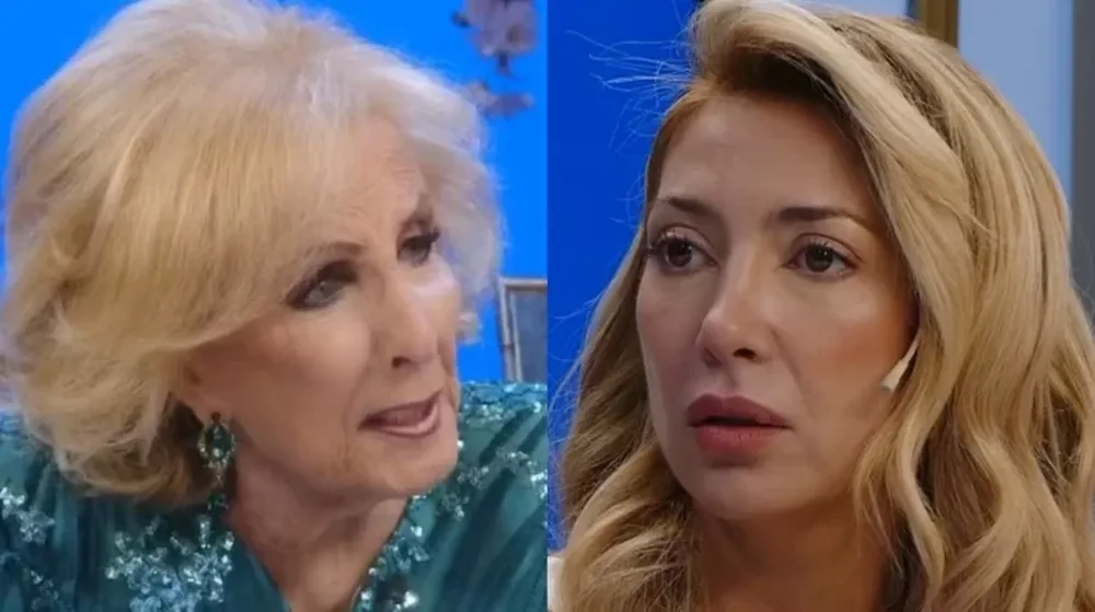 Mirtha Legrand con Fabiola Yañez.-