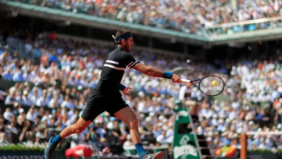 Nadal fue demasiado para Del Potro, que quedó eliminado de Roland Garros