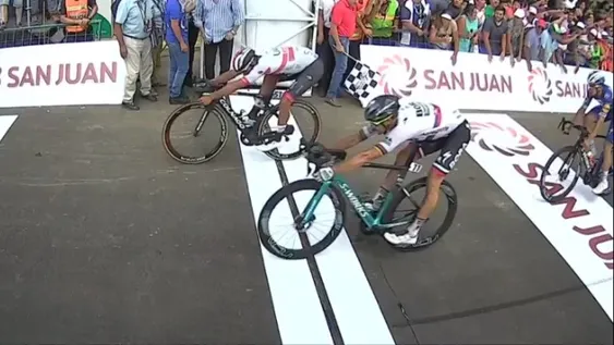 [VIDEO] Mirá cómo Gaviria superó a Sagan en el final