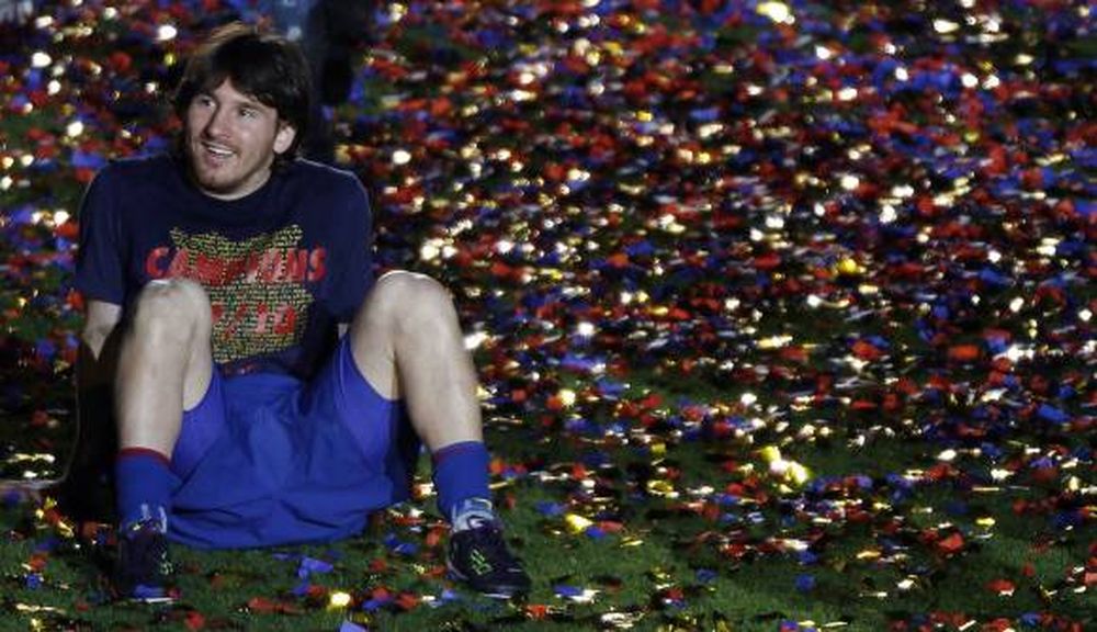 Con un Messi imparable, Barcelona salió campeón de la Liga