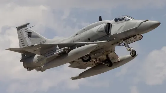 Un avión de combate se estrelló en Córdoba mientras realizaba entrenamientos