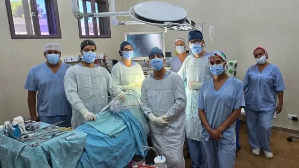 El Hospital Marcial Quiroga utilizó una nueva técnica quirúrgica para operación de pulmón