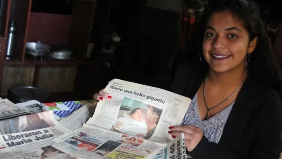 La historia de la “superbeba” más grande de San Juan que cumple 15 años