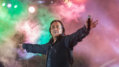 Sergio Galleguillo, el show central de la Cabalgata de la Fe a la Difunta Correa