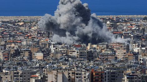 israel lanzo una nueva oleada de ataques contra libano e iran