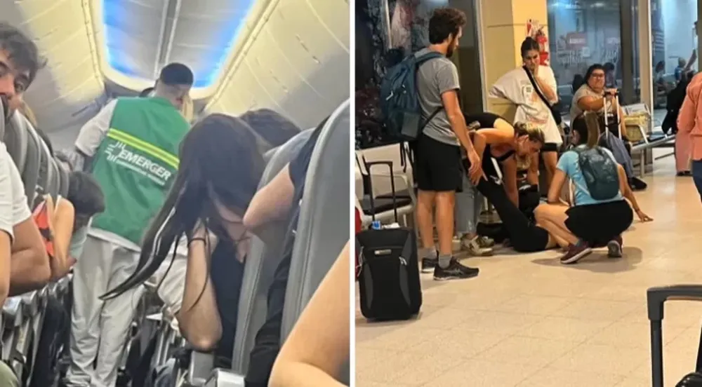 Pánico en un vuelo que tuvo que aterrizar de emergencia por problemas técnicos