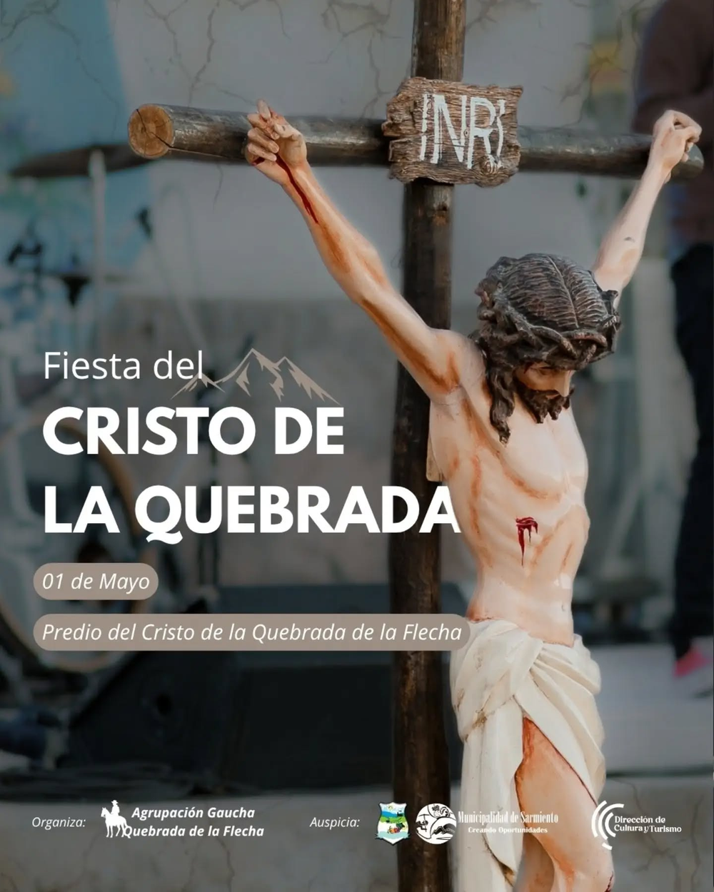 La fiesta en la Quebrada de la Flecha convoca al pueblo de Sarmiento y de otros departamentos 