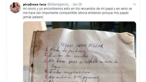 “Once reglas para pelear”: el ingenioso (y divertido) manual que se hizo viral