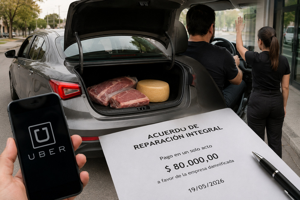 El caso se resolvió tres meses después, con una reparación integral del daño propuesta por el conductor de Uber.&nbsp;