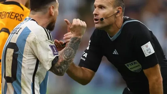 El mensaje del árbitro del partido entre Argentina y Países Bajos ante la lluvia de críticas