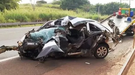 Un periodista cubría un accidente fatal y se enteró en vivo que la víctima era su hijo