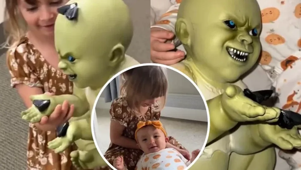 Eligió un insólito regalo para su hermanita y la reacción se volvió viral