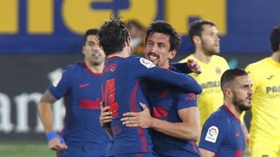 El Atlético volvió ayer a la victoria