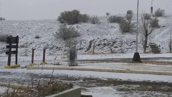 Una nevada en el Parque Nacional “El Leoncito” regaló inmejorables postales