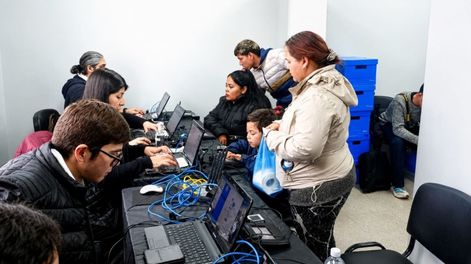 El Ministerio de Gobierno llevó a cabo una nueva jornada de tramitación de DNI en el departamento Rivadavia.