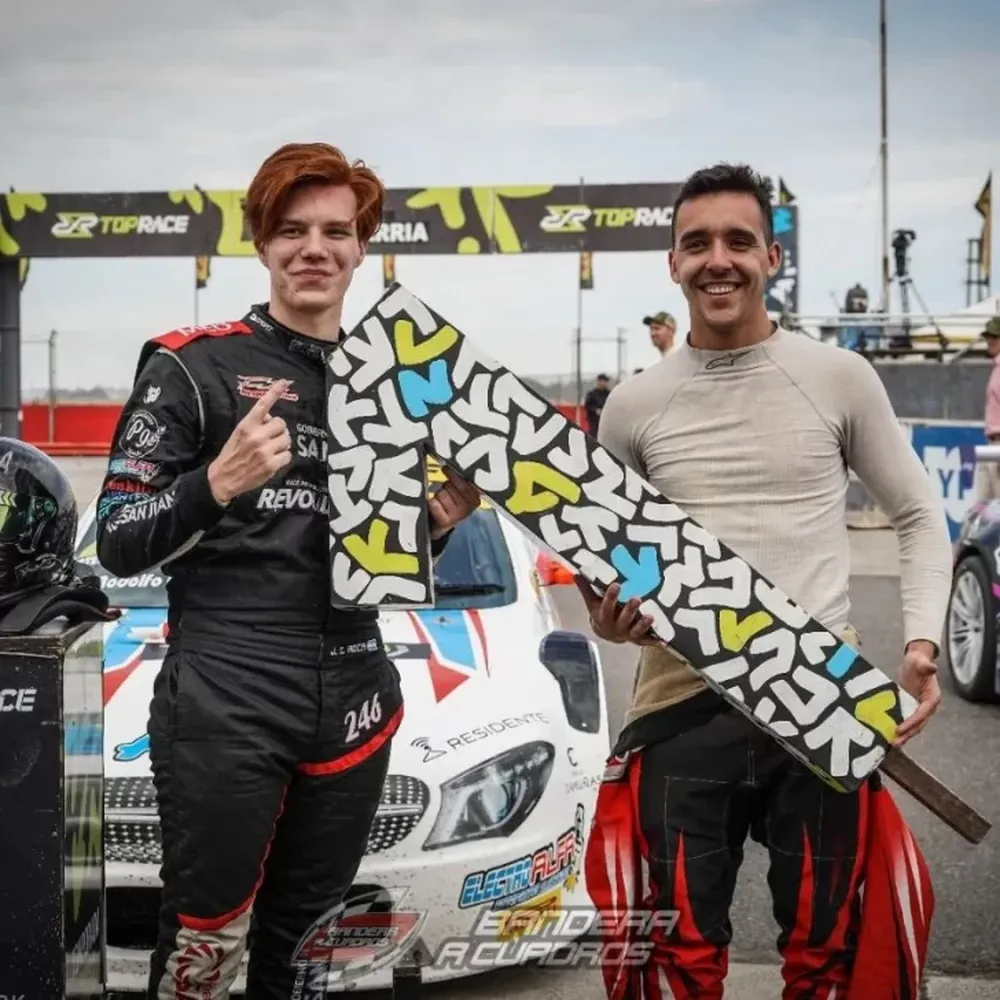 Juan Cruz Roca consiguió una gran victoria de la mano de su invitado Fernández