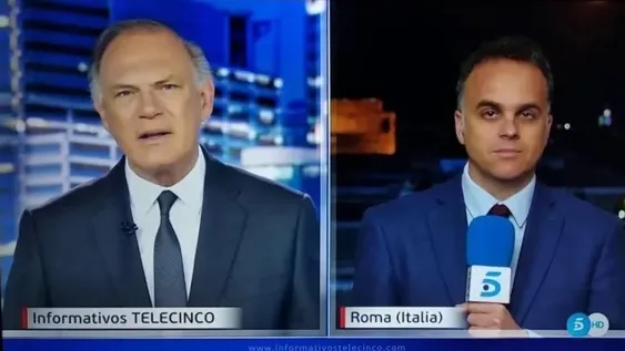 Insólito: captan OVNI en plena transmisión televisiva