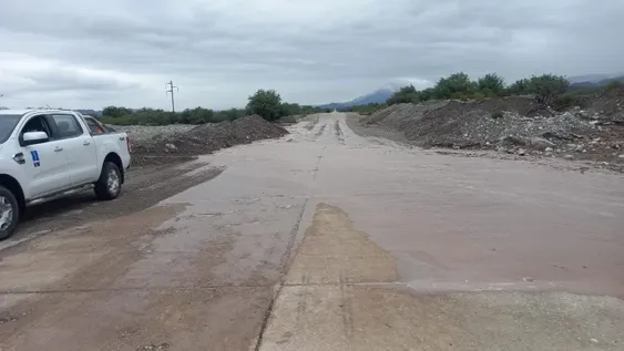 Pocito y Valle Fértil continúan con algunos caminos intransitables: el estado de rutas y caminos de San Juan