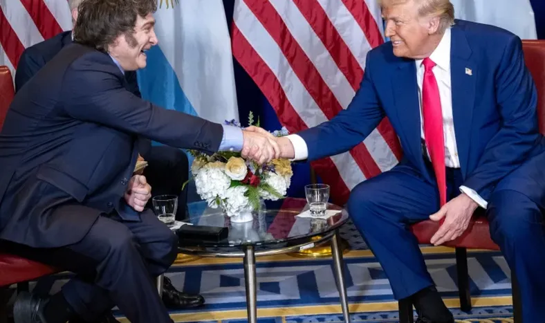 ¿Se repite? Milei gestiona verse nuevamente con Donald Trump.