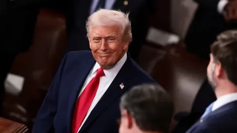 Ante el Capitolio, Trump defendió su programa de gobierno y puso a Irán en la mira