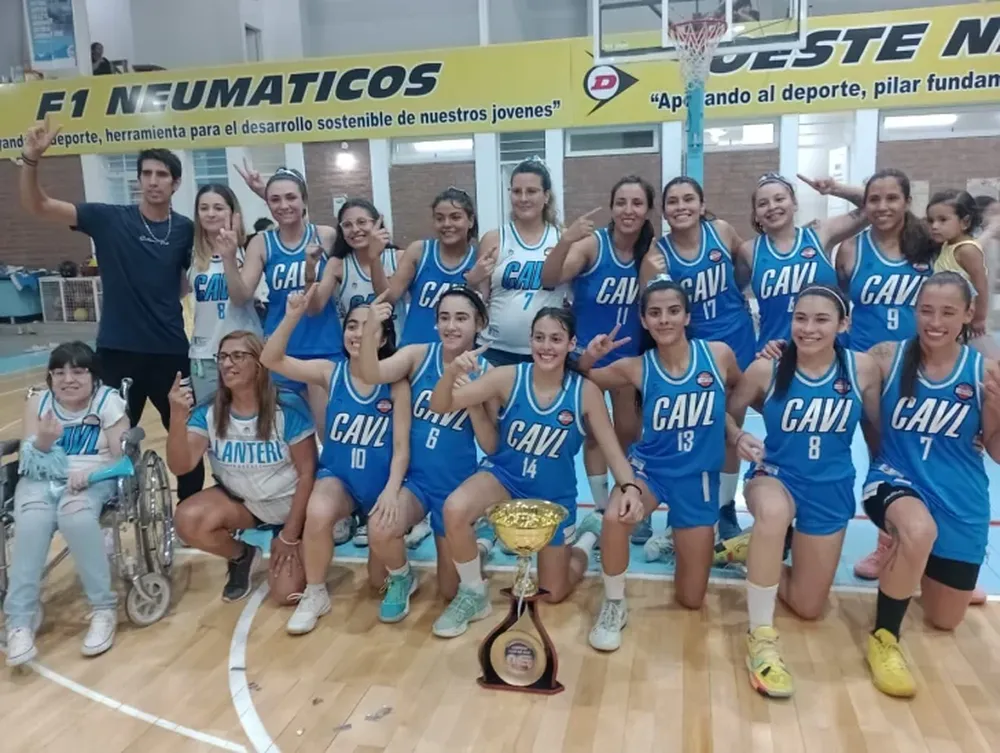 Lanteri se consagró bicampeón del básquet femenino
