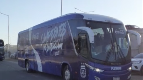 [VIDEO] Así llegaba la Selección Argentina al Estadio San Juan del Bicentenario