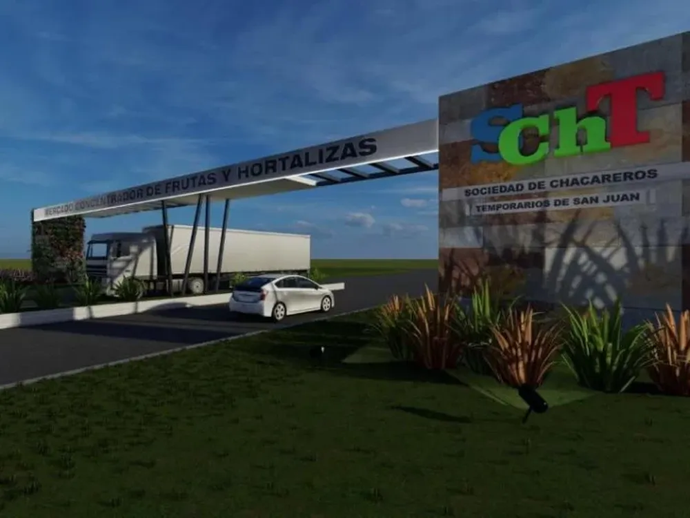 Mercado de Rawson renueva fachada