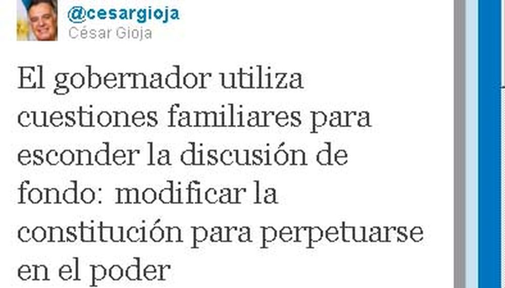 César vs José Luis: utiliza a la familia para perpetuarse