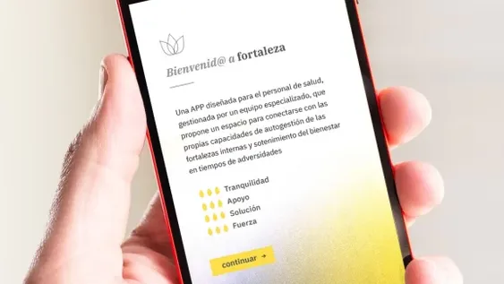 Una app para contener a los trabajadores de la salud