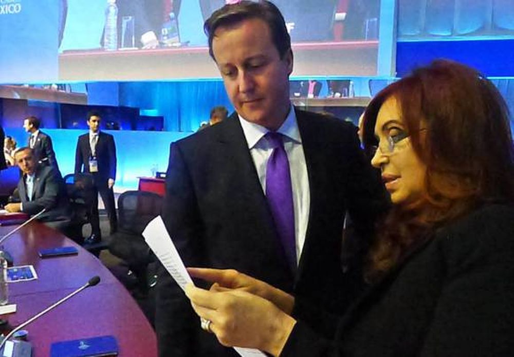 Un inédito cruce cara a cara por Malvinas