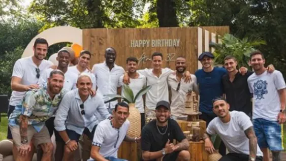 Messi, de cumple en su descanso