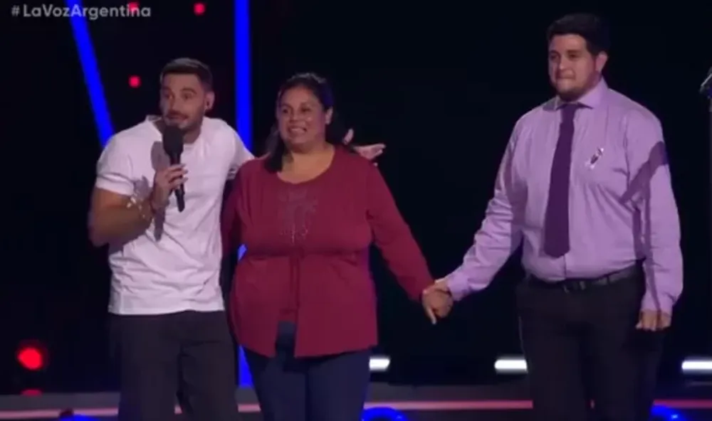 El caucetero Walter Vilches brilló en La Voz Argentina y emocionó a todos: su madre lo escuchó cantar por primera vez