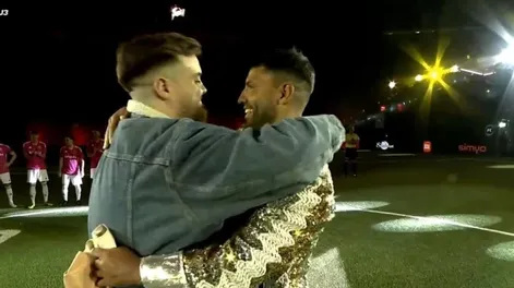 El show del Kun Agüero en su vuelta a las canchas por la Kings League de Piqué