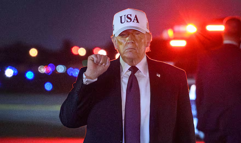 Donald Trump, el presidente de Estados Unidos.