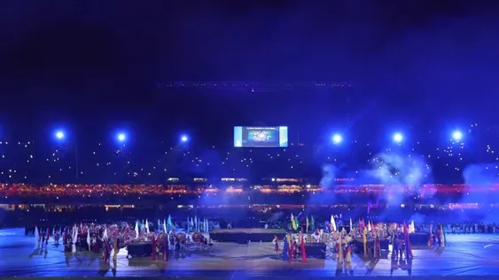 Show, música y luces, así fue la inauguración de la Copa América