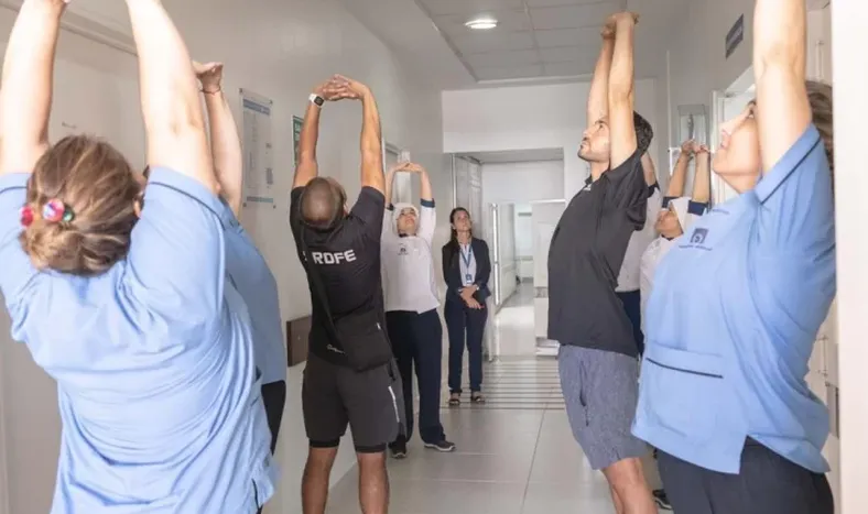 El gimnasio sanjuanino que sigue una tendencia europea y lleva las clases a las empresas