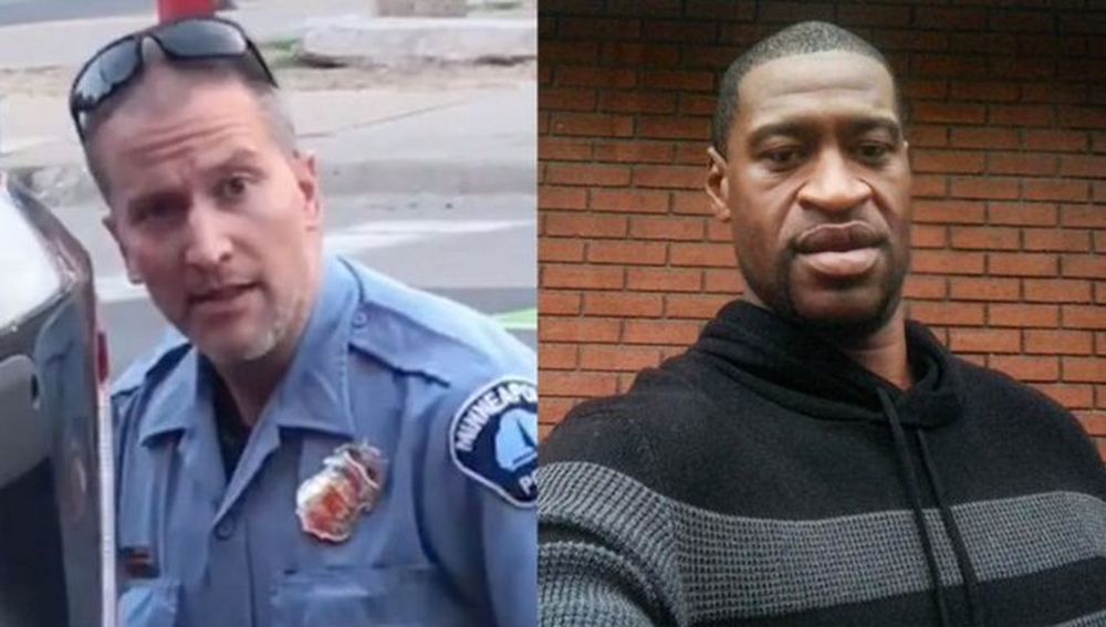 Liberan bajo fianza al policía que asesinó a George Floyd