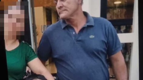 El hombre que irrumpió en su casa pese a tener una orden de restricción.-