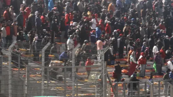 Un nene de 10 años cayó de la tribuna de El Villicum y sufrió golpes de consideración