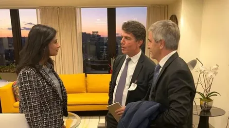 Se reunieron Posse y Caputo con la número dos del FMI