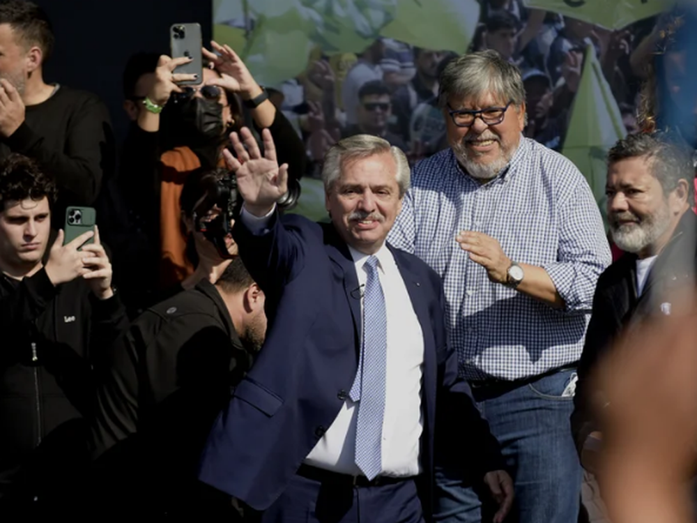Qué dirigentes y funcionarios acompañaron a Alberto Fernández en el acto de apoyo de la UOCRA