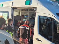 Motociclista rescatado. Motociclista rescatado.