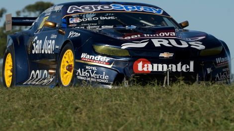 Complicado. El Camaro de Tobías Martínez no rindió todo lo esperado y el sanjuanino terminó 30º en el Turismo Carretera.